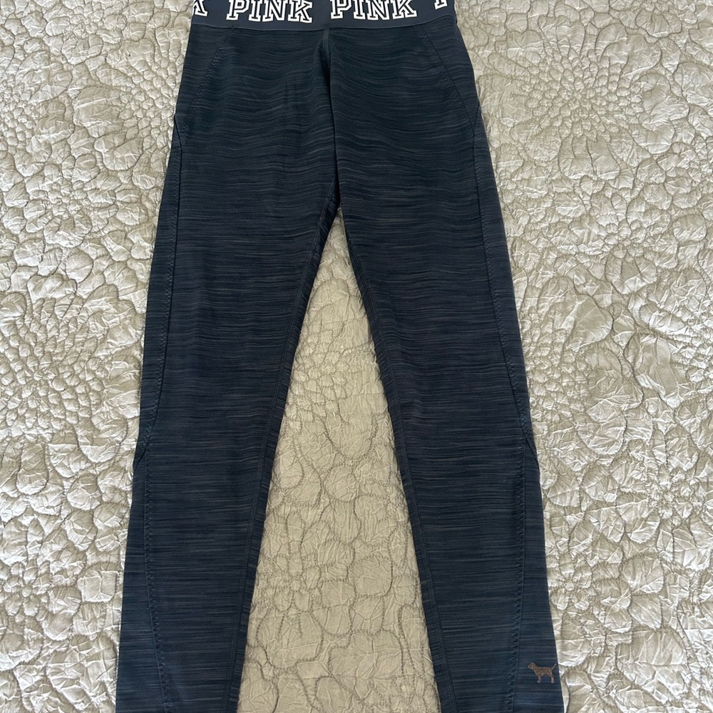PINK Victoria's Secret Charcoal Leggings